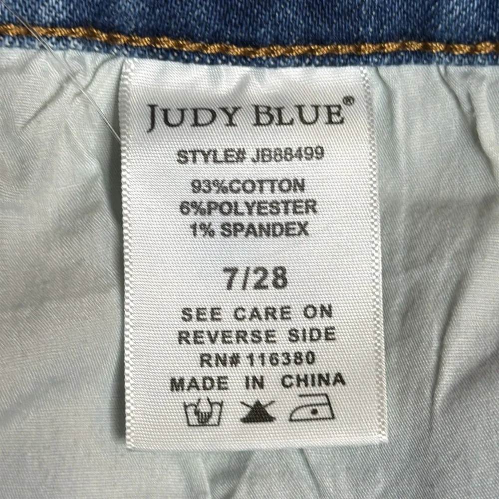 JUDY BLUE HIGH WAIST STRETCH PATCHWORK BOYFRIEND SKINNY JEANS STYLE #JB88499